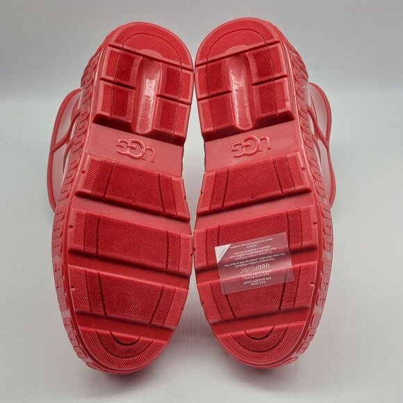 UGG Australia Mens Size 6 Drizlita Mini Ankle Boots Red - Picture 7 of 10